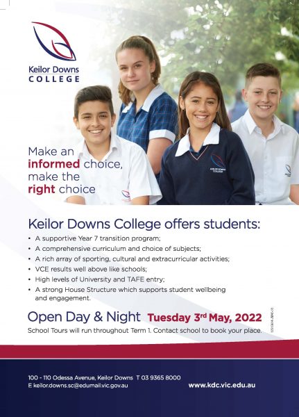 OPEN DAY & NIGHT 3RD MAY, 2022